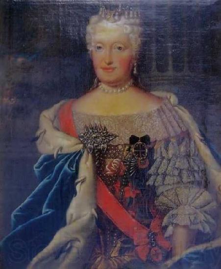 Louis de Silvestre Portrait of Maria Josepha of Austria (1699-1757), Queen consort of Poland Norge oil painting art